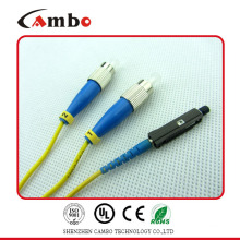 Cable de conexión de fibra Fibra multimodo (62 / 125um) SC UPC / APC LC UPC / AP en red de acceso óptico (OAN)